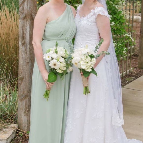 Weddington Way Dresses & Skirts - SOLD Weddington Way Sage Bridesmaid Dress Savannah